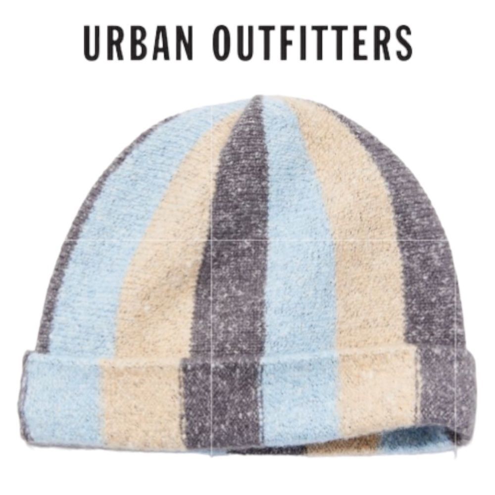 NEW Urban Outfitters UO Rolled Cuff Cap Hat Beanie